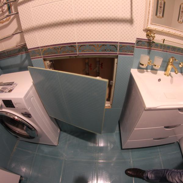 Ремонт в ванной комнате на Ворошилова 55к1