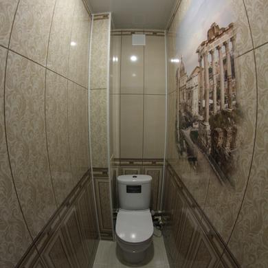 Ремонт туалета на Барышникова, 23
