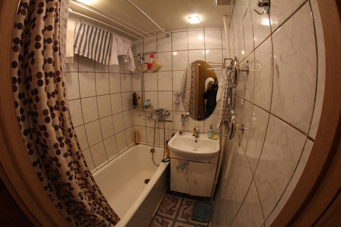 Совмещение ванной и туалета на Союзной, 99