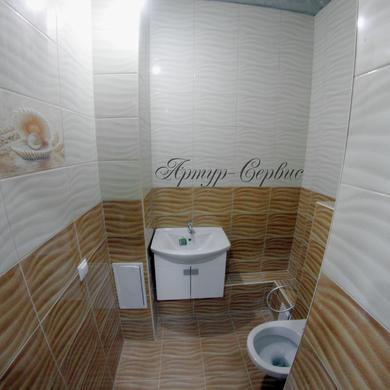 Ремонт туалета на М.Горького, 149