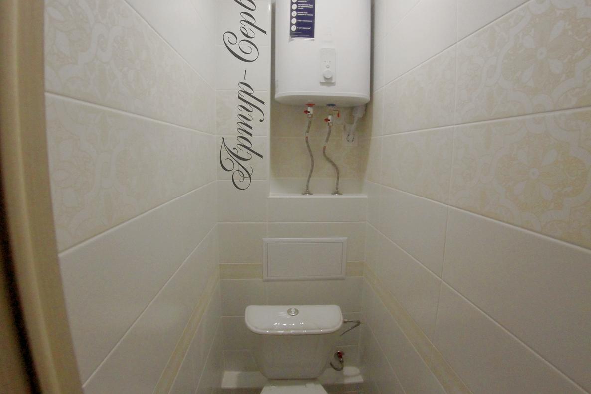 Ремонт туалета на С.Ковалевской, 12