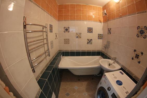Ремонт в ванной комнате на Орджоникидзе, 57
