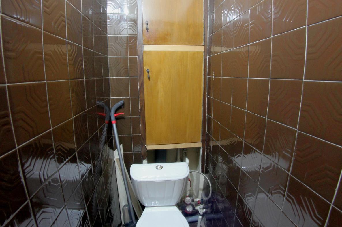 Ремонт туалета на С.Ковалевской, 12