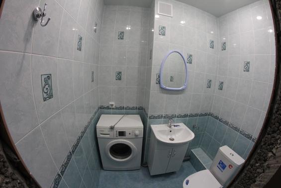 Ремонт в туалете на проспекте имени Калашникова, 17