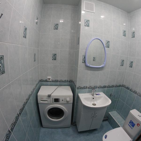 Ремонт в туалете на проспекте имени Калашникова, 17