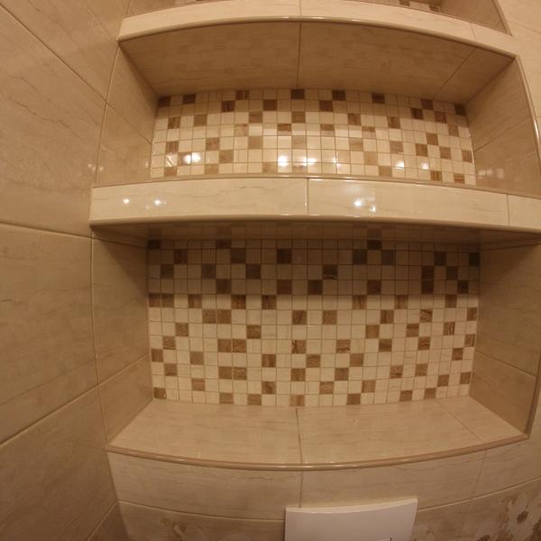 Ремонт в туалете на Красногеройской, 109