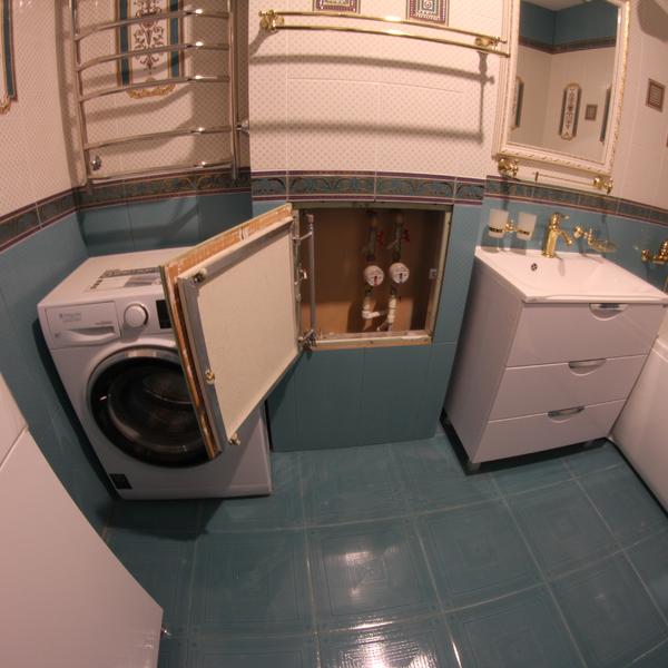 Ремонт в ванной комнате на Ворошилова 55к1