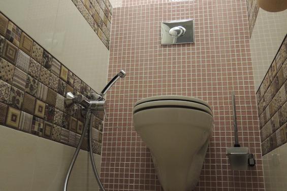 Ремонт в туалете - новостройка
