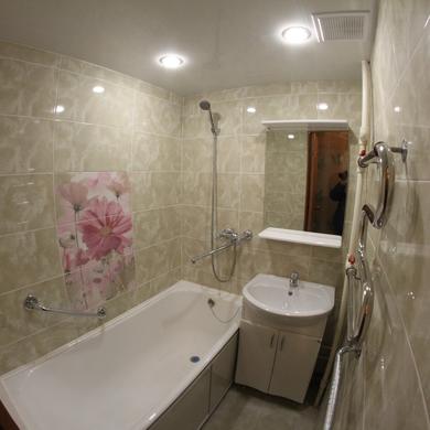 Ремонт в ванной комнате - планировка 467