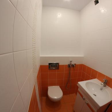 Ремонт в туалете на Холмогорова, 21а